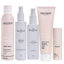 Kit Light Spray, Thermal, Volumizer, Perfect e Pó Rigolim
