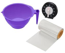 Kit Lilás Para Carrinho De Tintura Luxo - Santa Clara