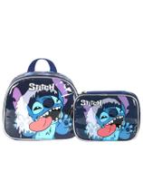 Kit Lilo Stitch Lancheira Térmica + Estojo Box Menino Luxo Kit Lilo Stitch Lancheira Térmica + Estojo Box Menino Luxo
