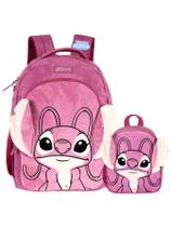 Kit Lilo Stitch Mochila Costas + Lancheira Térmica Pelúcia Kit Lilo Stitch Mochila Costas + Lancheira Térmica Pelúcia