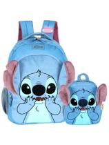 Kit Lilo Stitch Mochila Costas + Lancheira Térmica Pelúcia Kit Lilo Stitch Mochila Costas + Lancheira Térmica Pelúcia