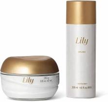 KIT LILY BOTICÁRIO incluso 1 body splash e 1 hidratante corporal KIT LILY BOTICÁRIO incluso 1 body splash e 1 hidratante corporal