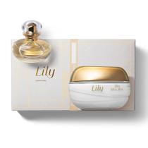 Kit Lily: Eau De Parfum 30ml + Creme Acetinado Desodorante Corporal 250g