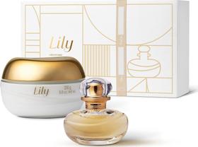 Kit Lily: Eau De Parfum 30ml + Creme Acetinado Desodorante Corporal 250g