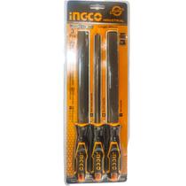 Kit limas ingco para desbaste em MadeiraCom 3 Peças