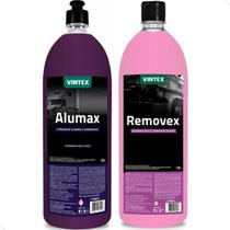 Kit Limpa Alumínio Alumax + Removex Para Chassi 1,5l Vintex Kit Limpa Alumínio Alumax + Removex Para Chassi 1,5l Vintex