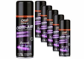 Kit Limpa Ar Condicionado Spray Granada Orbi Quimica Fragrancia Lavanda 200ML 6 Unidades Kit Limpa Ar Condicionado Spray Granada Orbi Quimica Fragrancia Lavanda 200ML 6 Unidades