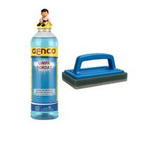 Kit Limpa Borda Desengordurante 1l Genco + Esponja limpa tudo Leve Kit Limpa Borda Desengordurante 1l Genco + Esponja limpa tudo Leve