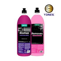 Kit Limpa Caixa De Rodas Alumax + Removex Vonixx 1,5l - Vintex