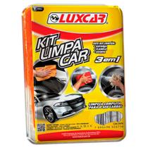 Kit Limpa Car ( Flanela/esponja/estopa) - LUXCAR