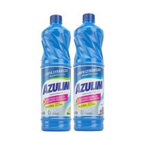 Kit Limpa Cerâmicas Azulim Lavanda e Citrus. 2 Unidades de 1L Com Limpeza e Brilho para o seu Lar