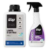 Kit Limpa E Extrai Wap 1 Litro + Limpa Tecidos 500ml