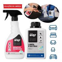 Kit Limpa E Extrai Wap 1 Litro + Remove Manchas 500ml Kit Limpa E Extrai Wap 1 Litro + Remove Manchas 500ml