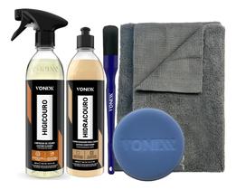 Kit Limpa E Hidrata Couro Vonixx Higicouro + Hidracouro Kit Limpa E Hidrata Couro Vonixx Higicouro + Hidracouro