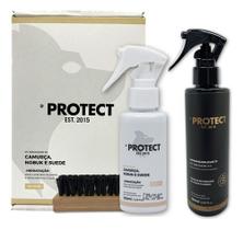 Kit Limpa E Impermeabiliza Tênis Camurça Nobuk Suede