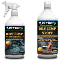 Kit Limpa Estofados + Impermeabilizante Dry Limp, Lava Sofá