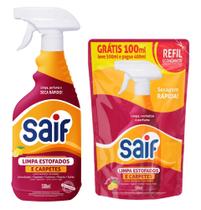 Kit Limpa Estofados Saif - 1 gatilho 500ml + 1 sache 500ml