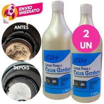 Kit Limpa Fossa Caixa Gordura Ralo Desengordurante 1L Desentope E Luva Látex Limpeza Multiuso Kit Limpa Fossa Caixa Gordura Ralo Desengordurante 1L Desentope E Luva Látex Limpeza Multiuso