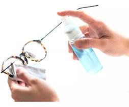 Kit Limpa Lentes Óculos Grau/Sol + Flanela Mágica - Limpeza Kit Limpa Lentes Óculos Grau/Sol + Flanela Mágica - Limpeza