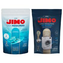 Kit Limpa Máquina Jimo Lava Roupas + Lava Louças Kit Limpa Máquina Jimo Lava Roupas + Lava Louças