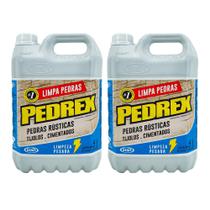 Kit Limpa Pedra Pedrex 5 litros 2 Unidades