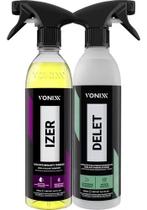 Kit Limpa Pneus Delet Descontaminante Ferroso Izer Vonixx Kit Limpa Pneus Delet Descontaminante Ferroso Izer Vonixx