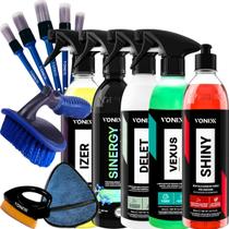 Kit limpa rodas vexus pneus e borrachas delet proteçao e brilho shiny descontaminante ferroso izer vitrificador sinergy wheel vonixx Kit limpa rodas vexus pneus e borrachas delet proteçao e brilho shiny descontaminante ferroso izer vitrificador sinergy wheel vonixx