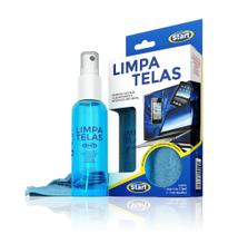 Kit Limpa Tela 120ml Pano Microfibra Produto Eficiente-start