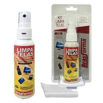 Kit Limpa Tela BrasForm Spray 60ml para TV e Monitores