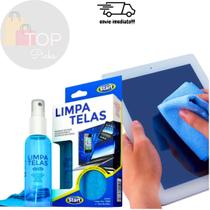 Kit Limpa Telas 120 ML Limpador E Pano De Microfibra