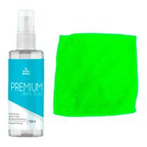 Kit Limpa Telas de Outro Mundo 150ml com Pano Verde Claro
