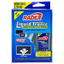 Kit Limpa Telas e Monitores Radex Tronic Plastic 60ml