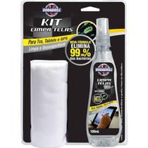 Kit Limpa Telas Rodabrill 100ml e Flanela Microfibra