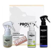 Kit Limpa Tênis Camurça Nobuk Impermeabiliza + Tira Chulé