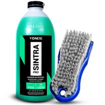 Kit Limpador Bactericida Automotivo Limpeza Interna Painel Sintra Pro 3L + Escova Vonixx