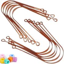 Kit Limpador De Lingua Raspador Cobre Ayurveda Atacado 12un