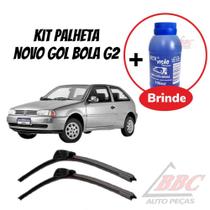 Kit Limpador De Para-brisas Novo Gol Bola G2 Dianteiros Kit Limpador De Para-brisas Novo Gol Bola G2 Dianteiros