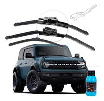 Kit Limpador De Parabrisa Palheta Ford Bronco 21 A 2024 Kit Limpador De Parabrisa Palheta Ford Bronco 21 A 2024