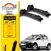 Kit Limpador Parabrisa Palheta Dyna Original Fox 2010 a 2012 para Parabrisa Dianteiro
