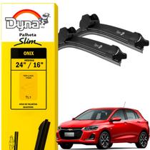 Kit Limpador Parabrisa Palheta Dyna Original Onix / Turbo / Rs 2019 a 2025 para Parabrisa Dianteiro Kit Limpador Parabrisa Palheta Dyna Original Onix / Turbo / Rs 2019 a 2025 para Parabrisa Dianteiro