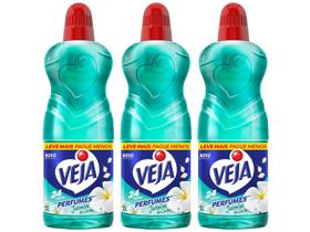 Kit Limpador Perfumado Veja Jasmim do Caribe 1L