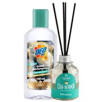 Kit Limpador Premisse Purificador de Ambiente Concentrado Difusor com Vareta Gota Casa Fragancia Kit Limpador Premisse Purificador de Ambiente Concentrado Difusor com Vareta Gota Casa Fragancia