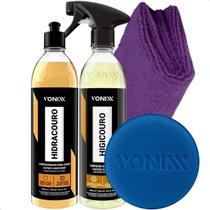 Kit Limpar Hidratar Couro Vonixx Higicouro + Hidracouro Kit Limpar Hidratar Couro Vonixx Higicouro + Hidracouro