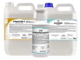 Kit Limpeza 1 Xtraction 5L + 1 FINISHERFRESH BOUQUET 1L + Alvfresh 5L