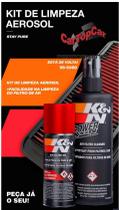 Kit Limpeza Aerosol para Filtro de Ar KN Ref 995000