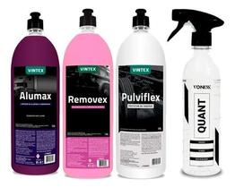Kit limpeza alumax removex pulviflex 1,5l vonixx diluidor