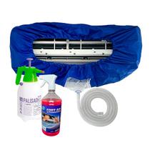 Kit Limpeza Ar Condionado 36 Mil BTUS Bolsa Coletora + Bactericida 1 Litro + Pulverizador 2 Litros Kit Limpeza Ar Condionado 36 Mil BTUS Bolsa Coletora + Bactericida 1 Litro + Pulverizador 2 Litros