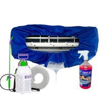 Kit Limpeza Ar Condionado 36 Mil BTUS Bolsa Coletora + Bactericida 1 Litro + Pulverizador 5 Litros Kit Limpeza Ar Condionado 36 Mil BTUS Bolsa Coletora + Bactericida 1 Litro + Pulverizador 5 Litros