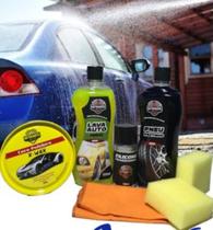 Kit limpeza automotiva 6 em 1 gitanes Kit limpeza automotiva 6 em 1 gitanes