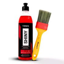 Kit limpeza automotiva - shiny + pincel